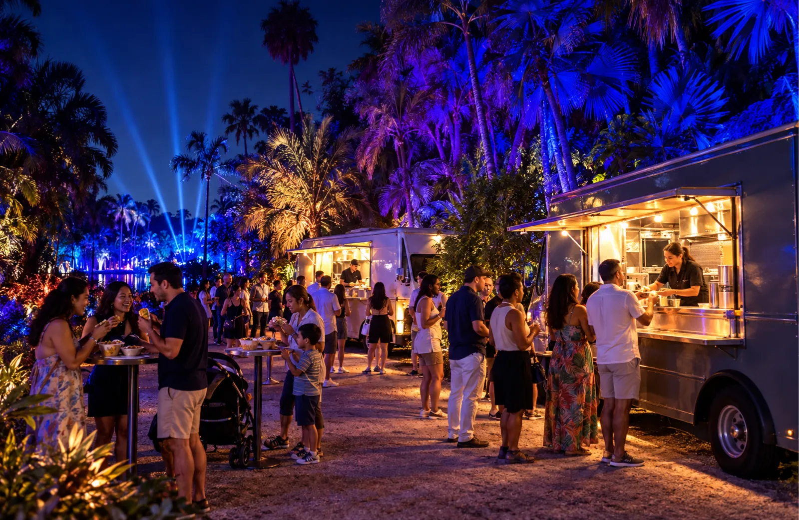  - NightGarden Miami Experience: A magical light garden